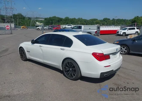 2013 BMW 750Li xDrive from USA, damaged, VIN WBAYF8C51DD139735